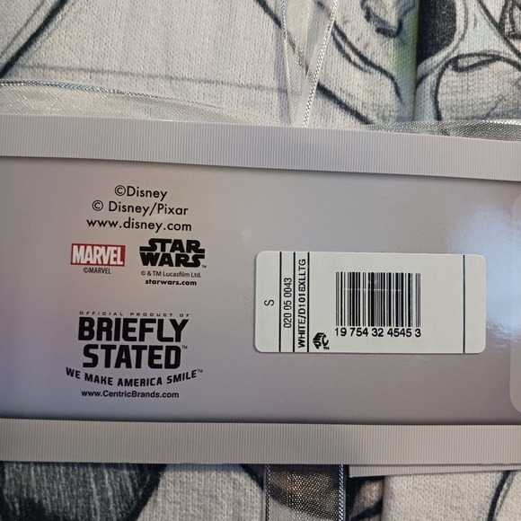 NEW Small Disney 100 Year's 2PC Pajamas, Disney + Marvel + Star Wars PJ's - Picture 6 of 9